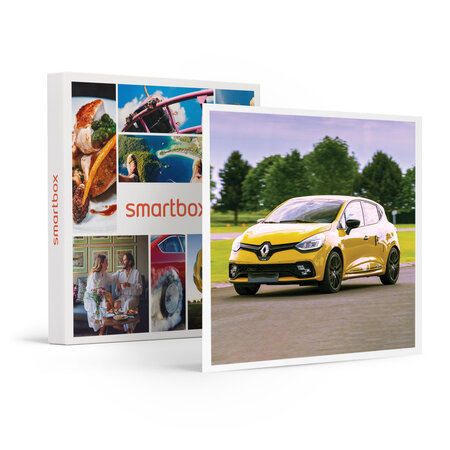 Stage de pilotage pour 1 enfant : 5 tours de circuit au volant d'une clio rs - smartbox - coffret cadeau sport & aventure