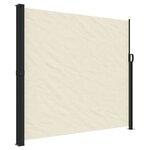 vidaXL Auvent latéral rétractable crème 180x600 cm