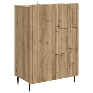 vidaXL Buffet Chêne artisanal 66 x 34 5 x 91 5 cm Bois d'ingénierie