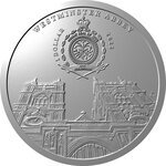 Pièce de monnaie en Argent 1 Dollar g 16 Millésime 2022 Cathedral WESTMINSTER ABBEY