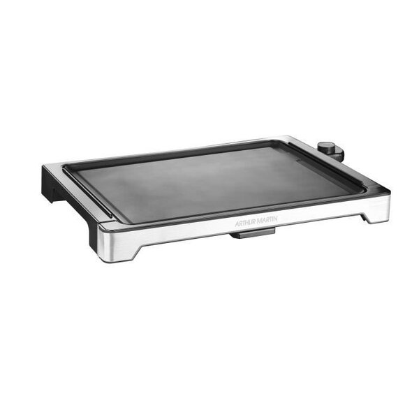 ARTHUR MARTIN - AMPL20 - Plancha électrique - 2000W - 47cm x 37cm - Thermostat réglable 5 niveaux