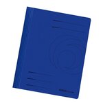 Chemise à Lamelle Easyorga pour A4 Carte lustrée 240g Bleu Foncé HERLITZ