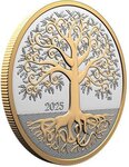 Pièce de monnaie en Argent 10 Dollars g 15.87 Millésime 2025 TREE OF LIFE