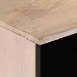 vidaXL Meuble TV 80x34x46 cm bois massif de manguier