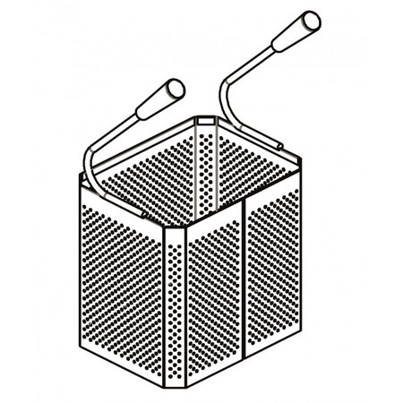 Panier pour cuiseur à pâte 14 litres - combisteel -  - acier inoxydable14 220x165x210mm