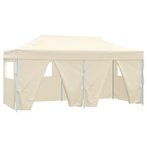 vidaXL Tente de fête Crème 291 x 580 x 315 cm Tissu Oxford