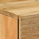 vidaXL Buffets 2 Pièces marron 60x33x75 cm bois massif de manguier
