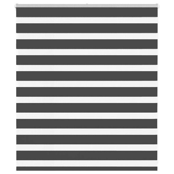 vidaXL Store zèbre noir 135x100 cm largeur du tissu 130 9 cm polyester