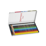Crayons de couleur Prismalo en etui métal de 12 CARAN D'ACHE