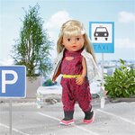 Zapf Creation 830215 - Baby born City Deluxe Scooter combinaison 43 cm