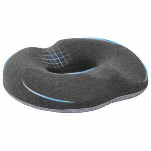 vidaXL Coussin d’assise Gris foncé 42 x 36 5 x 8 cm Coton