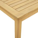 vidaXL Table basse Acacia clair 90 x 50 x 36 cm Bois d'Acacia Massif
