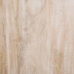 vidaXL Miroir de salle de bain Finition Lavage Blanc 50 x 70 x 2 5 cm