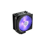 Cooler Master - Hyper 212 RGB Black Edition - Ventilateur de Processeur ( Intel & AMD) 1x Ventilateur 120mm PWM - Eclairage RGB - N