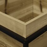 vidaXL Jardinière 100x40x50 cm bois de pin imprégné
