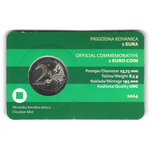 2 euros commémorative Croatie 2024 BU Coincard - Château de Vara din.