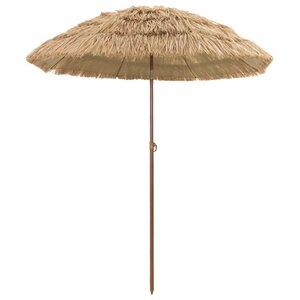 vidaXL Parasol de jardin Naturel 160 x 160 x 196 cm
