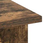 vidaXL Support de télévision Chêne fumé 96 x 35 x 33 5 cm