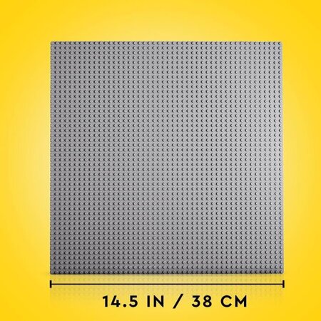 Lego 11024 classic la plaque de construction grise 48x48 socle de base pour  construction assemblage et exposition - La Poste
