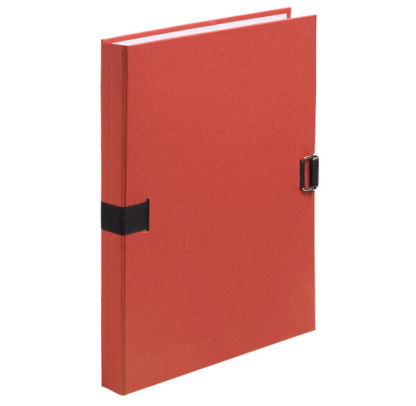 Chemise extensible fibres papier 100% recyclées coloris rouge EXACOMPTA