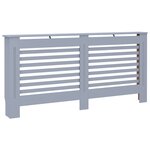 vidaXL Cache-radiateur anthracite 172x19x81 5 cm MDF