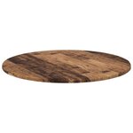 vidaXL Plateau de table Bois ancien 60 x 60 x 1 5 cm Bois d'ingénierie