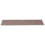 vidaXL Tapis d'escalier autocollants Rectangulaire 15 Pièces 76x20 cm