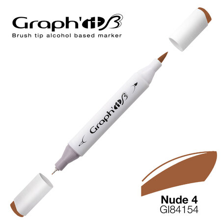 Marqueur manga à l'alcool Graph'it Brush 4154 Nude 4