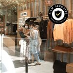 Film Adhésif pour Vitrage 100 x 90 cm - Sécurité