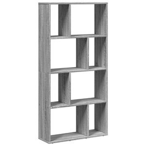 vidaXL Bibliothèque sonoma gris 60x20x120 cm bois d'ingénierie