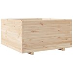 vidaXL Jardinière 90x90x49 5 cm bois de pin massif