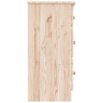 vidaXL Commode ALTA 112x35x73 cm bois massif de pin
