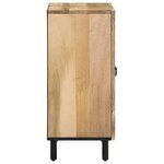 vidaXL Armoire latérale 60x33x75 cm bois massif de manguier