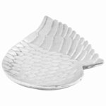 vidaXL Corbeille de fruits 2 Pièces Argent 40 x 18 x 4 cm Aluminium