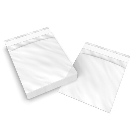 Lot de 250 sac cellophane transparent 90x85 mm