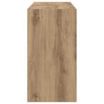 vidaXL Meuble sous lavabo Chêne artisanal 90x29x55 cm Bois d'ingénierie