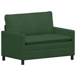 vidaXL Canapé Vert Jungle 126 x 81 x 87 5 cm Tissu