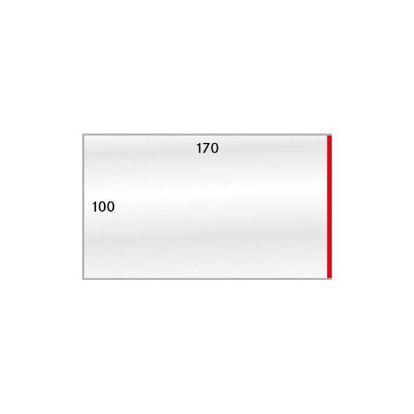 Gaines de protection 170 x 100 mm pour FDC format international.