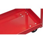 Vidaxl chariot à outils d'atelier 100 kg rouge