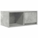 vidaXL Meubles TV 2 Pièces gris béton 60x31x25 5 cm bois d'ingénierie
