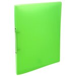 Classeur 2 Anneaux 15 Mm Polypropylène Crystal Colours - A4 - Couleurs Assorties - X 30 - Exacompta