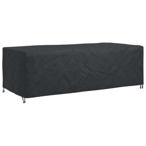 vidaXL Housse pour meubles Uni Noir 300 x 110 x 70 cm 420D