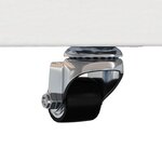 vidaXL Cadre de lit Blanc Bois de pin 75 x 190 cm Pliable Cadre de lit