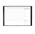 Agenda Consul Toscana noir 21 x 29 cm QUOVADIS