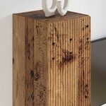 vidaXL Meuble TV mural Montage mural 2 Pièces Bois Ancien 30 x 31 x 60 cm