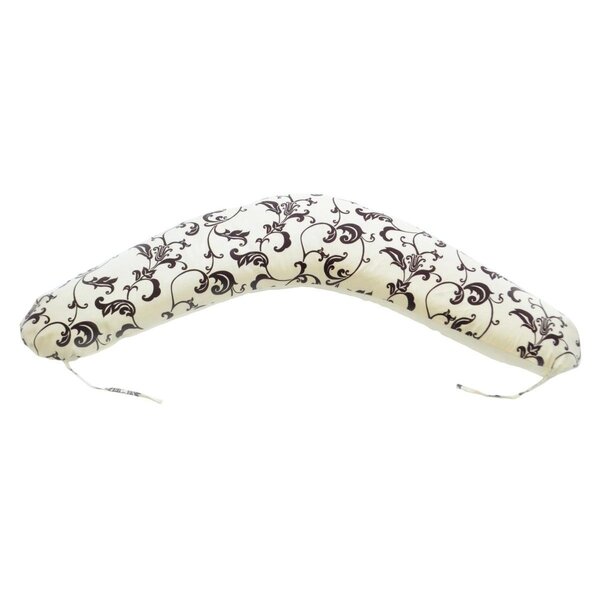 Coussin maternité pre/post natal usages multiples dessin floral clair