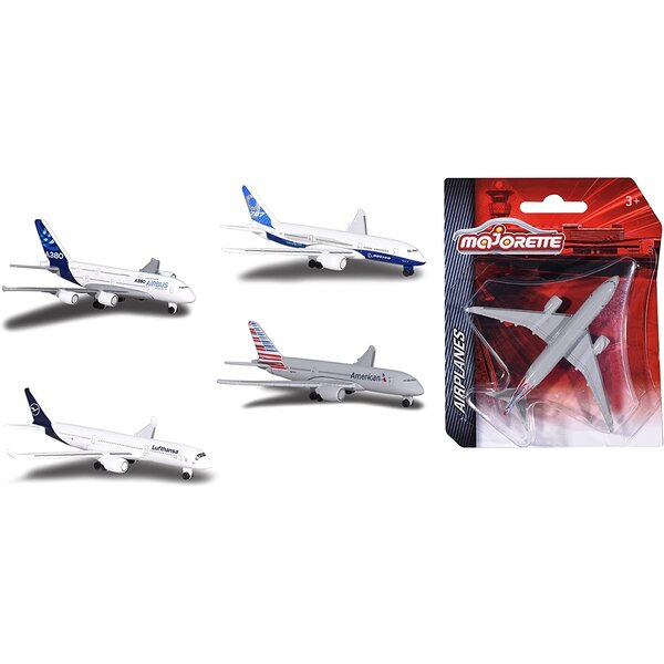 Majorette 212057980 - Avion miniature  Assortiment