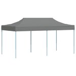 vidaXL Tente de fête 291 x 580 x 315 cm Anthracite Tissu Oxford