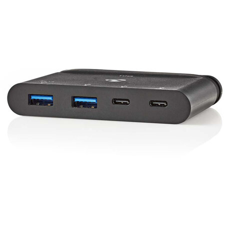 Nedis nedis hub usb 3.1 type c (tcarf250bk)