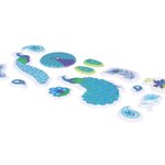 Stickers 3D puffies - Paon